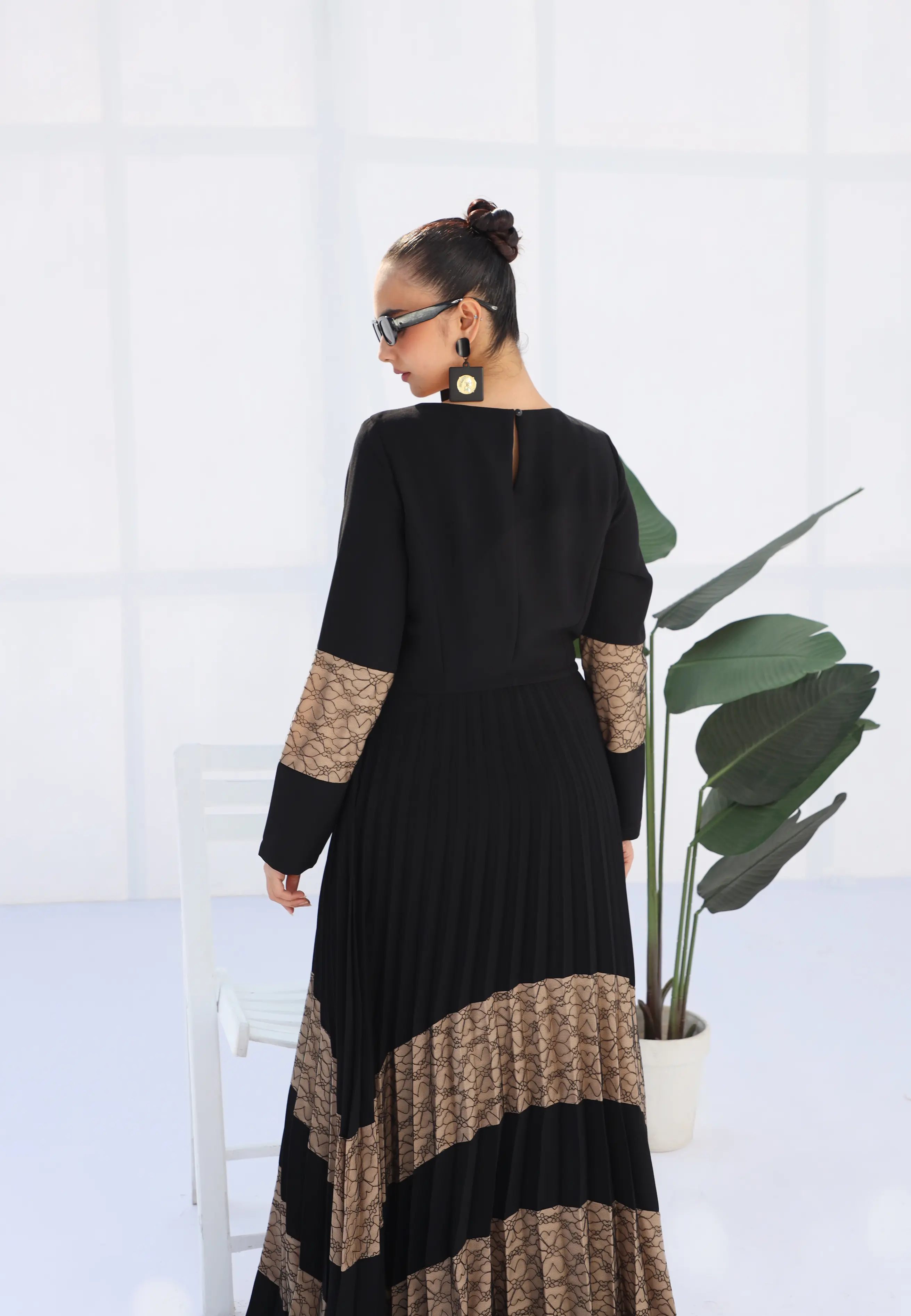 Alice Maxi Dress Black - Image 3