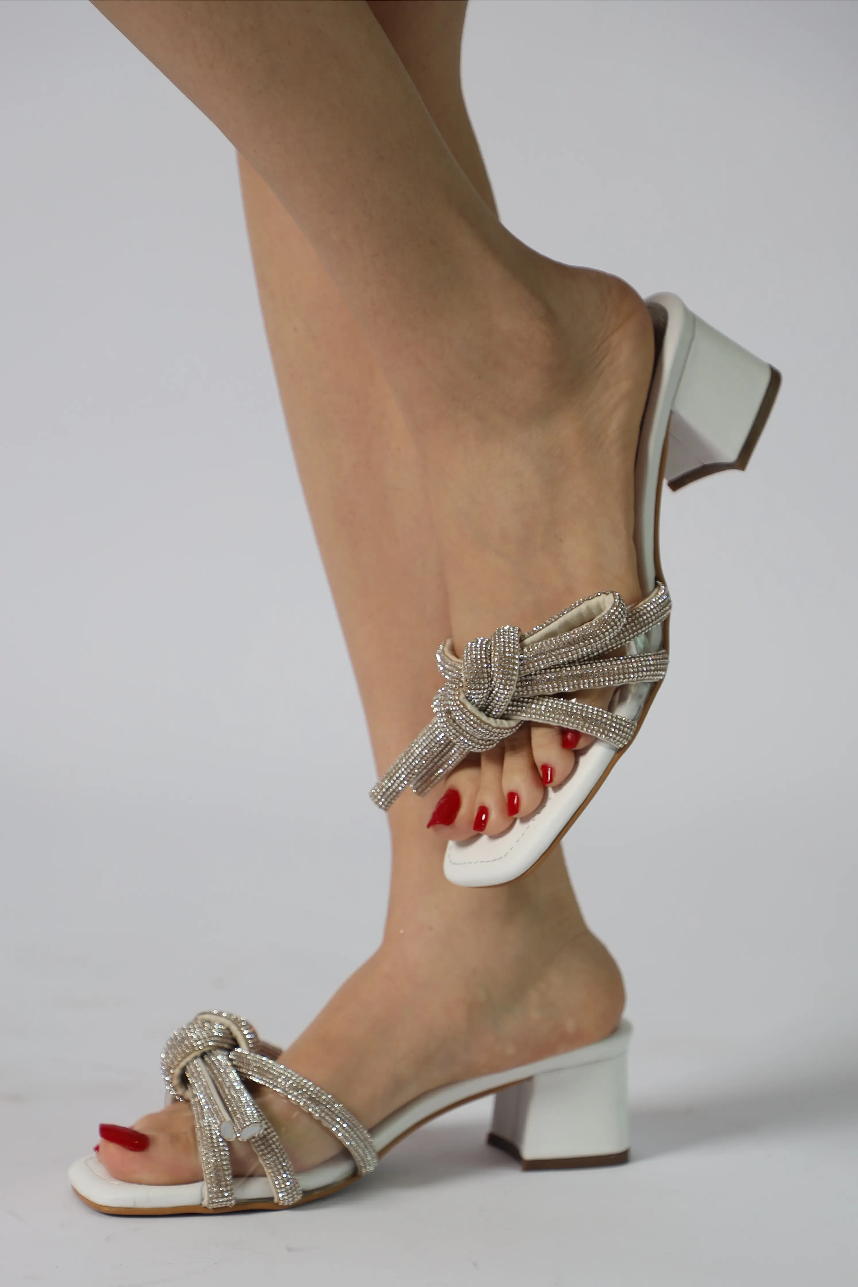 Athena Rope Sandal White - Image 3