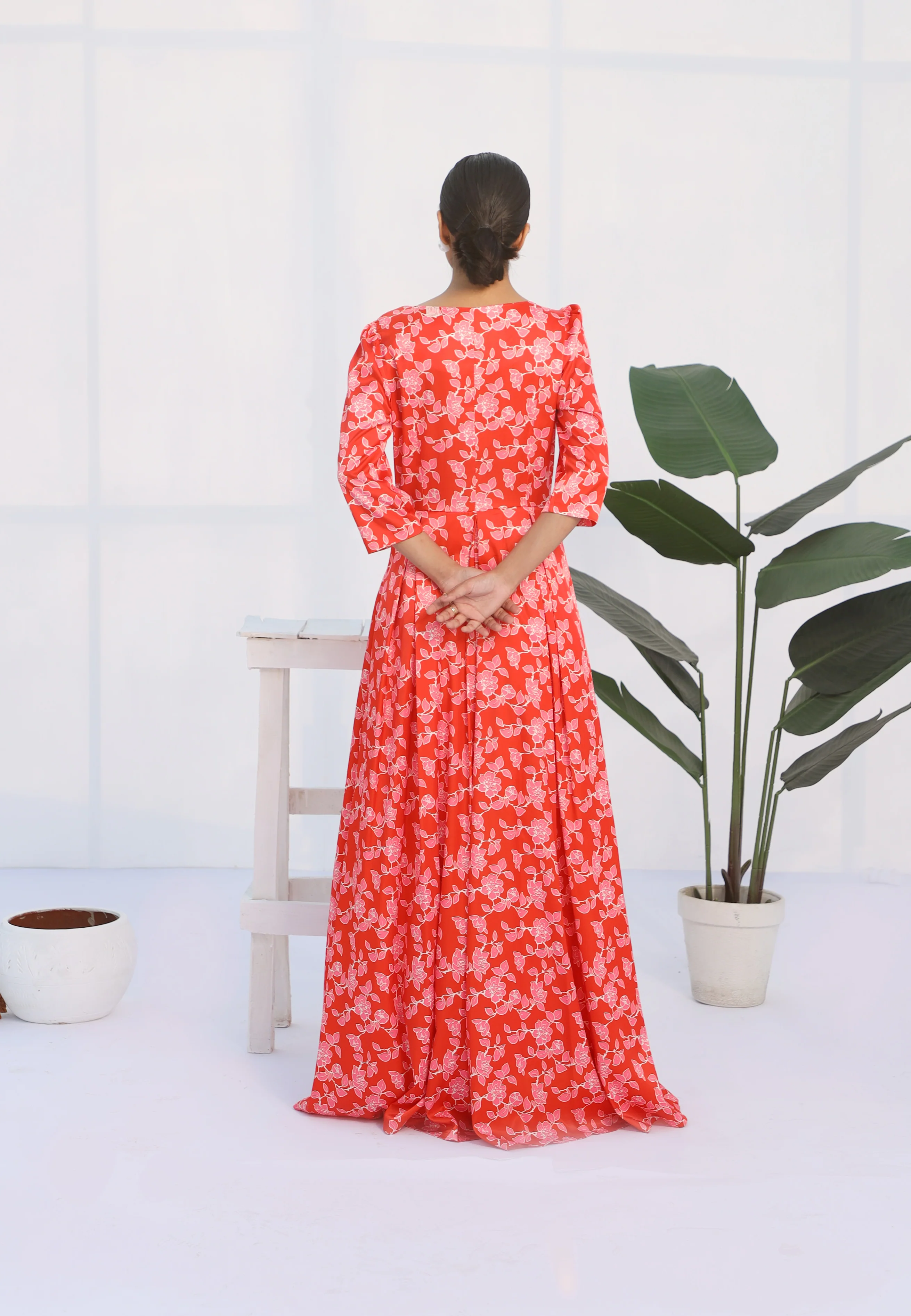 Floral Fantasy Maxi Dress - Image 3