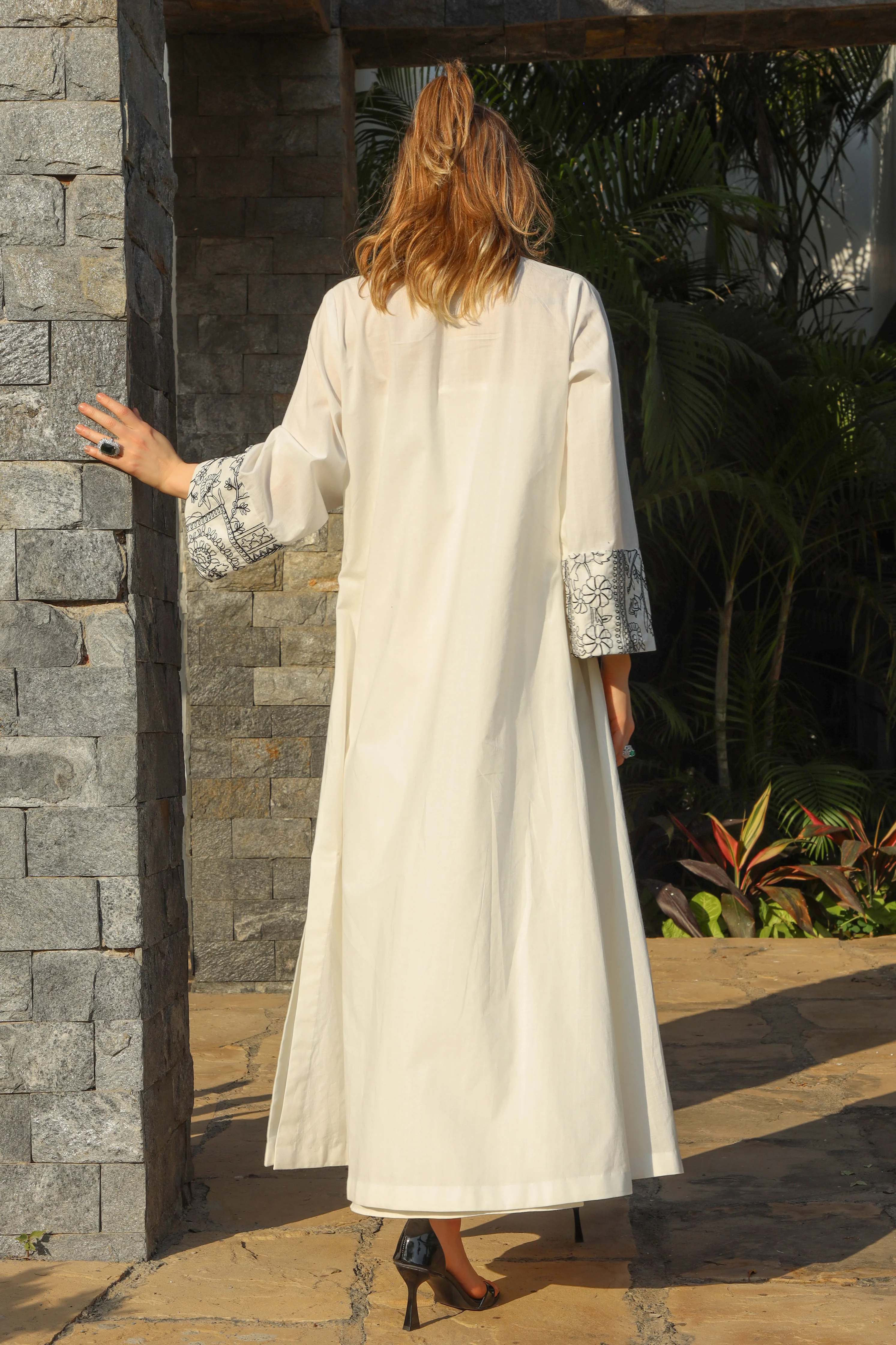 kiara Embroided 2pc Gown Set - Image 5