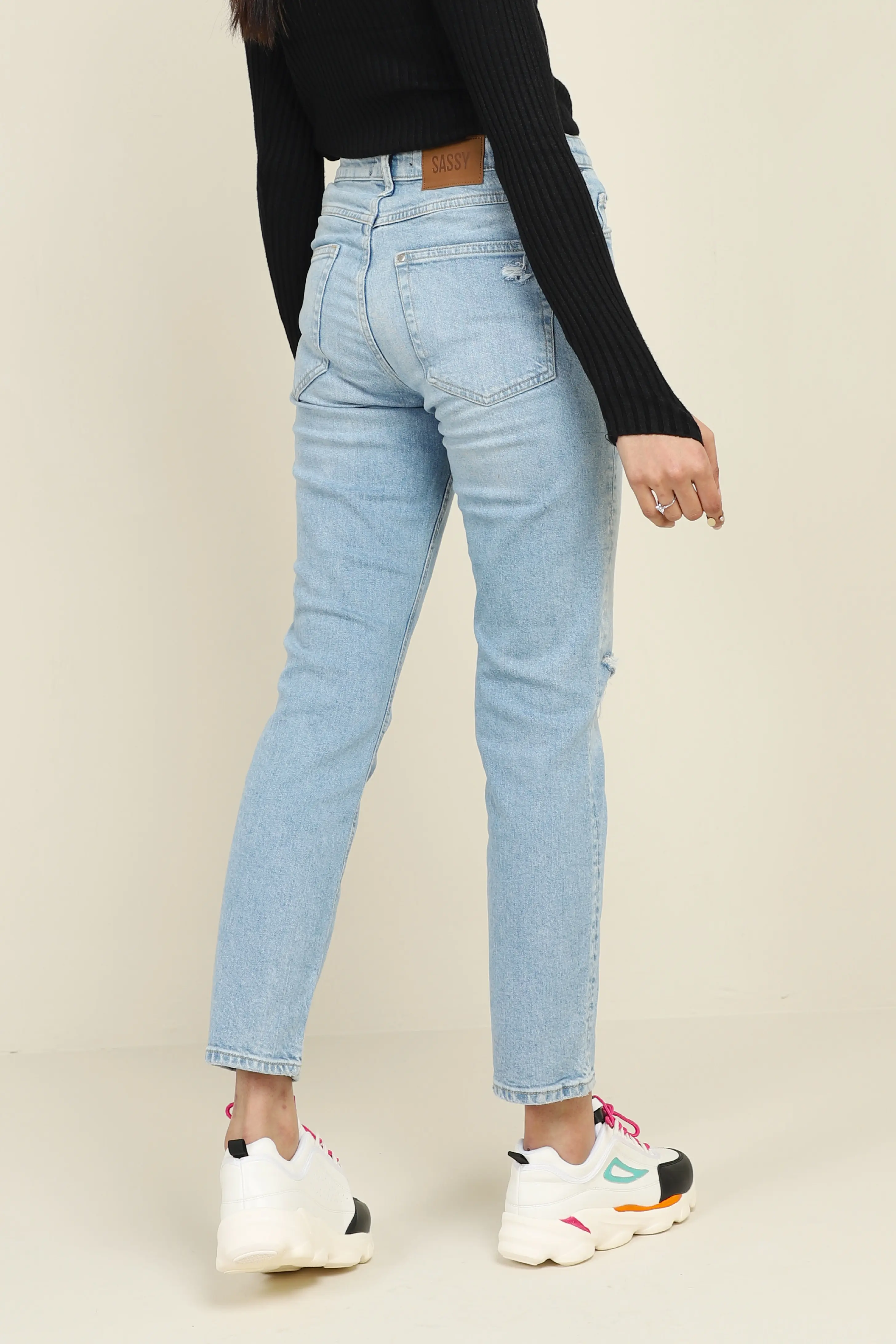 Megan ditsy jeans - Image 3