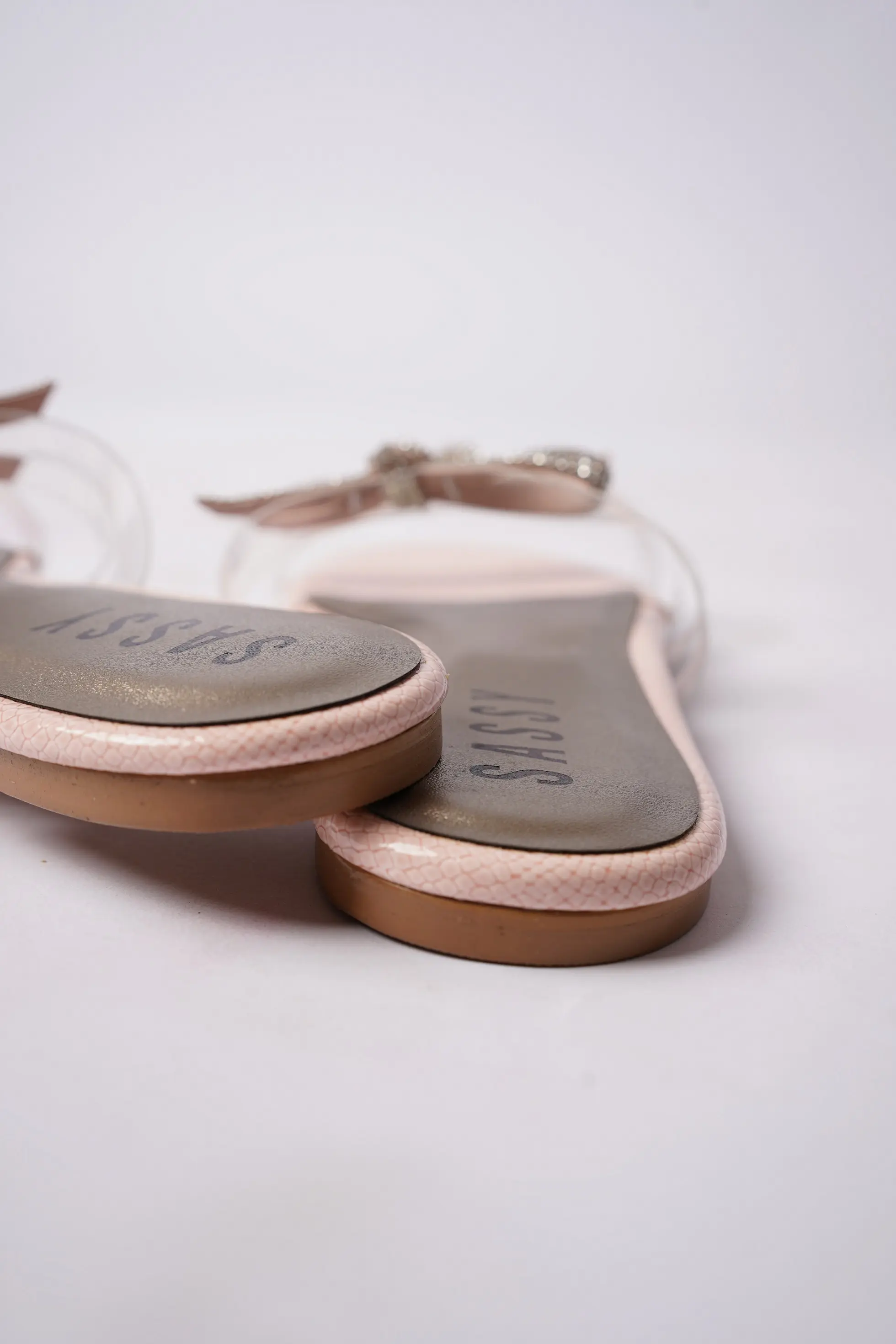Milano Glass Slipper Pink - Image 3