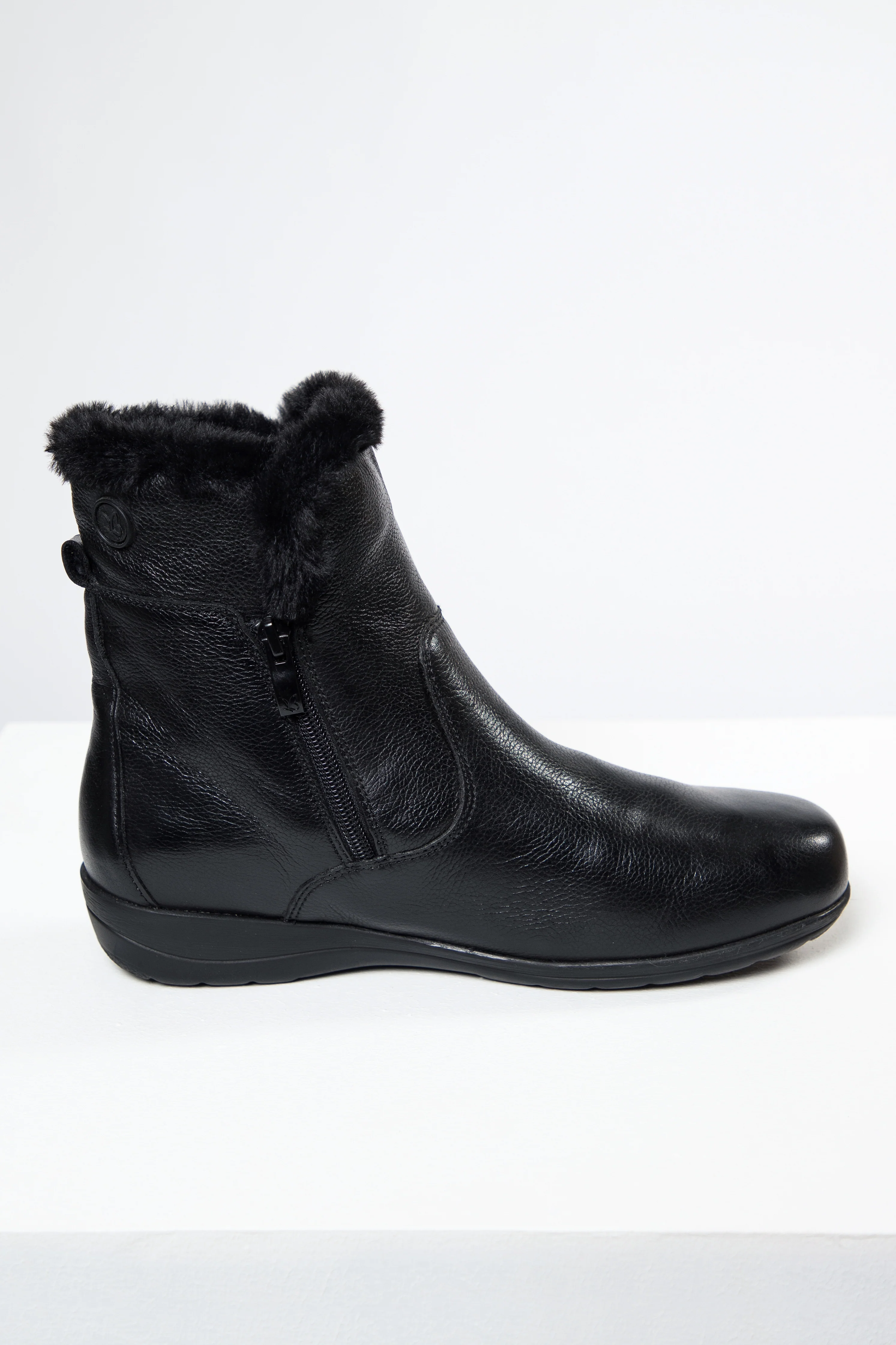 Brussels Glide fur boots Black - Image 3