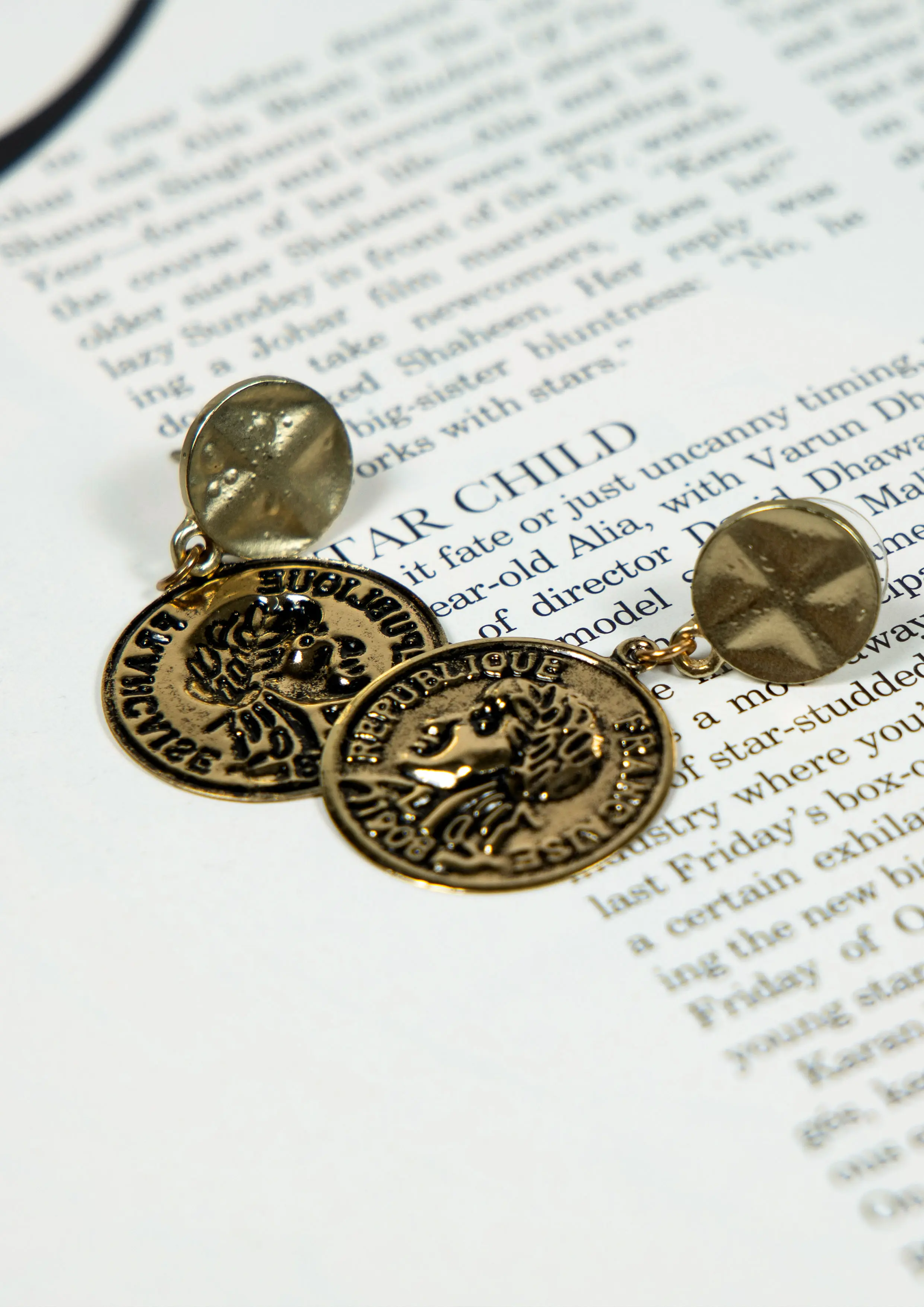 Coin Earrings - Image 2