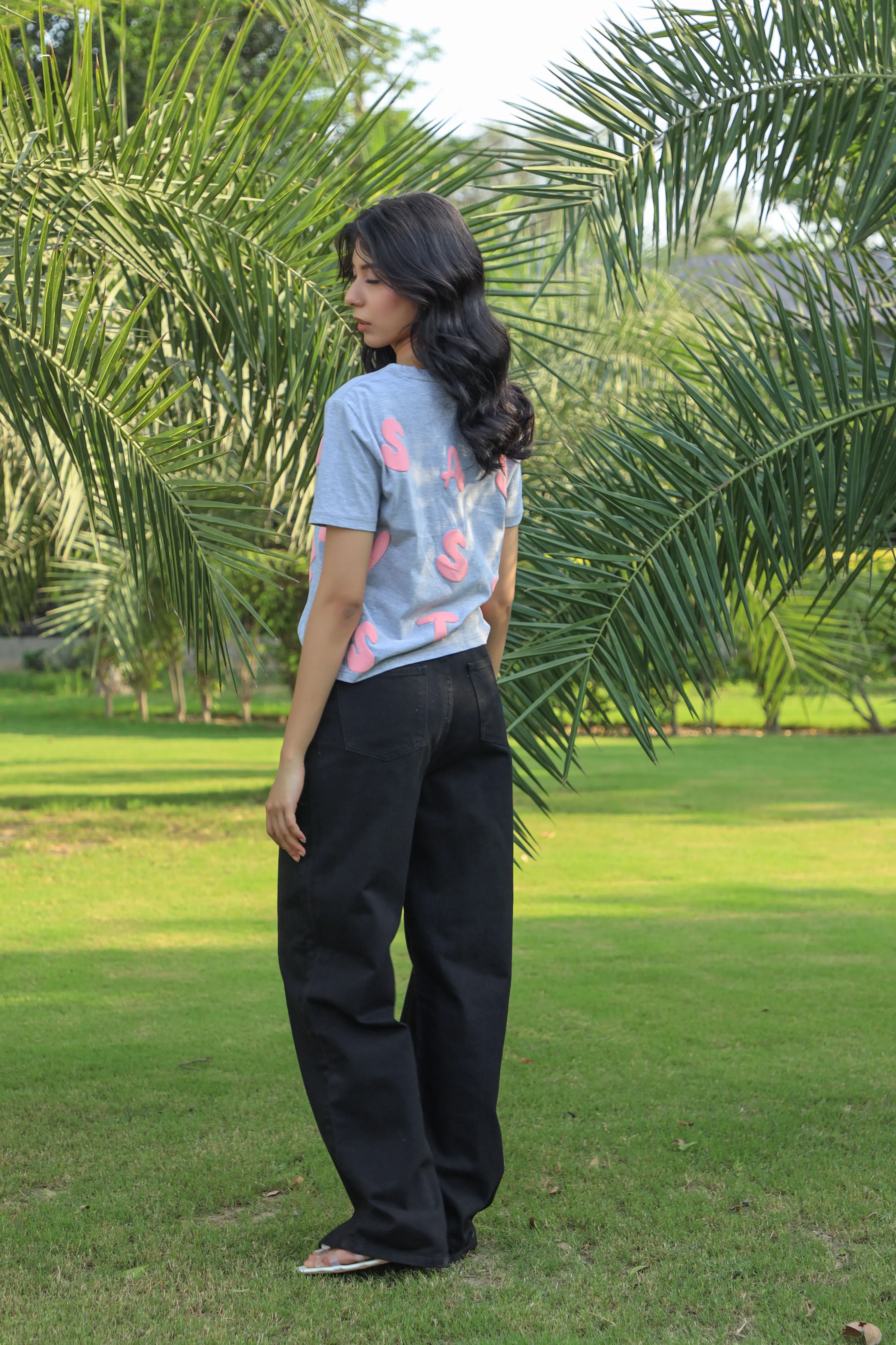 Sassy Tee Grey - Image 3