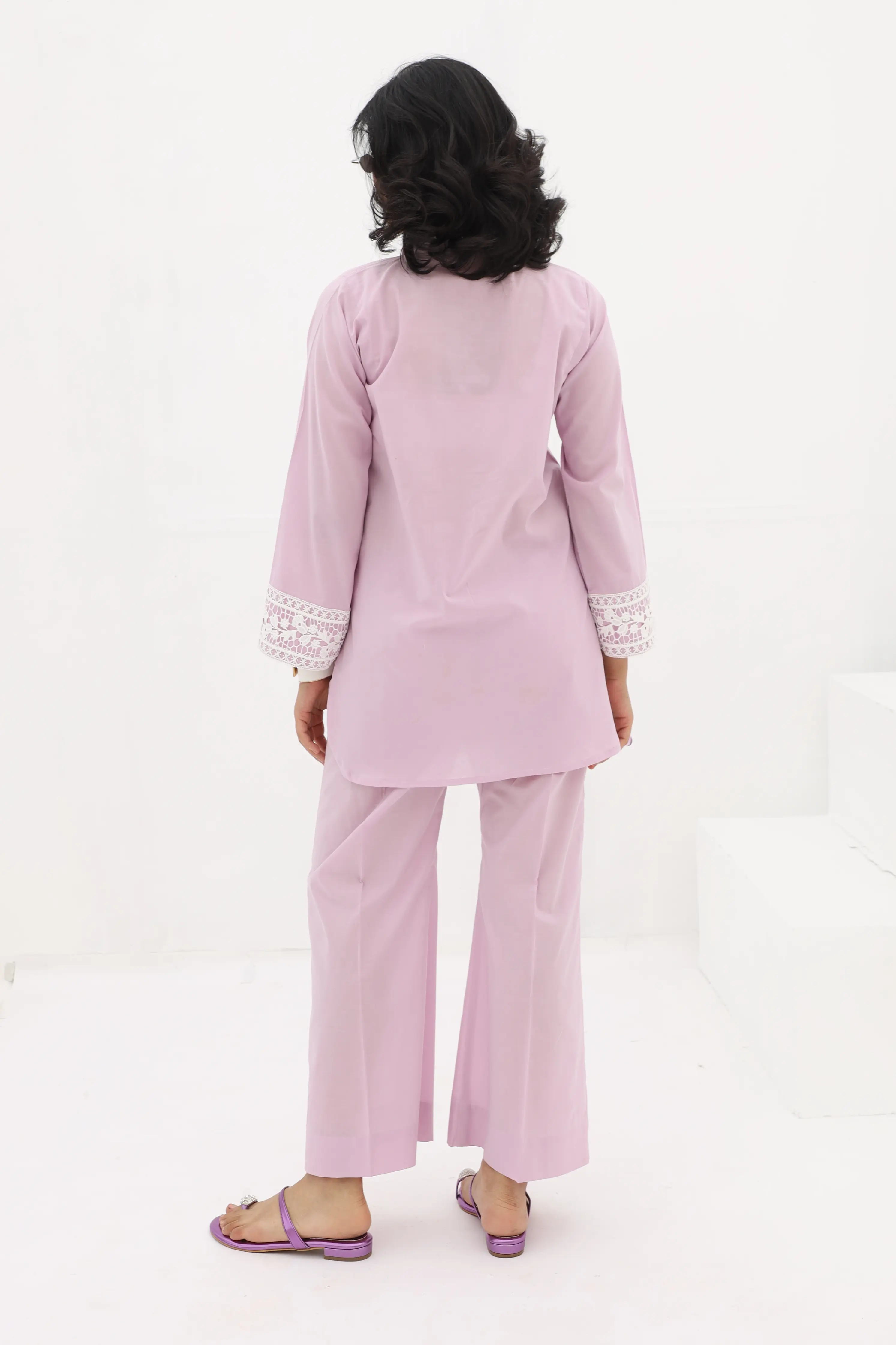 Sophie Co-ord Set Lilac - Image 3